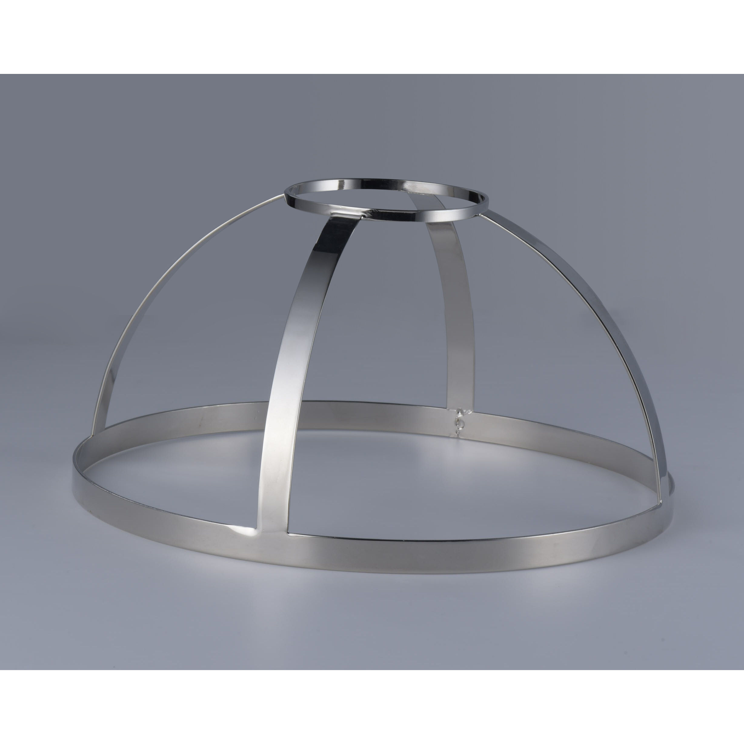 Retro Polished Nickel Pendant Band Ceiling Light