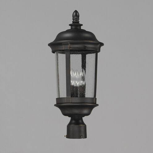 Dover VX 3 Light 21 inch Bronze Outdoor Pole/Post Lantern