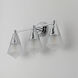 Hargreaves 3 Light 24 inch Polished Chrome Bath Vanity Wall Light