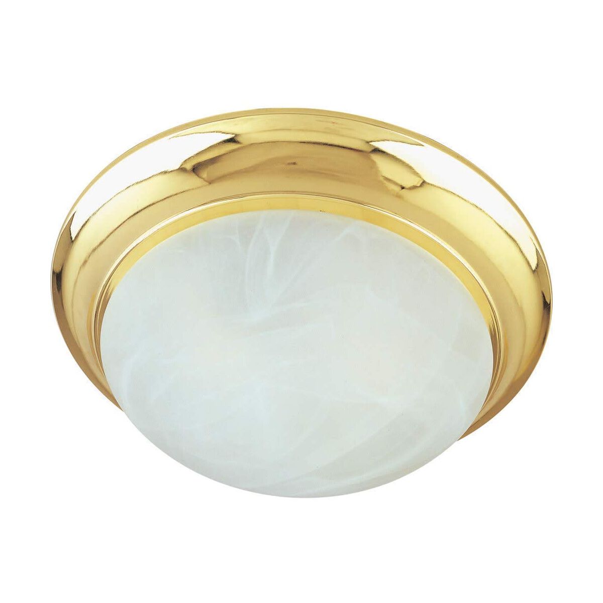 Maxim 87951MRPB Flair EE 2 Light 14 inch Polished Brass Flush Mount Ceiling Light