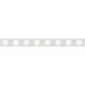 Essentials - 445x 8 Light 48 inch Polished Chrome Bath Vanity Wall Light