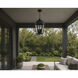Westlake 3 Light 9 inch Black Outdoor Hanging Lantern