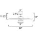 Tanker 52 inch Black Indoor Ceiling Fan