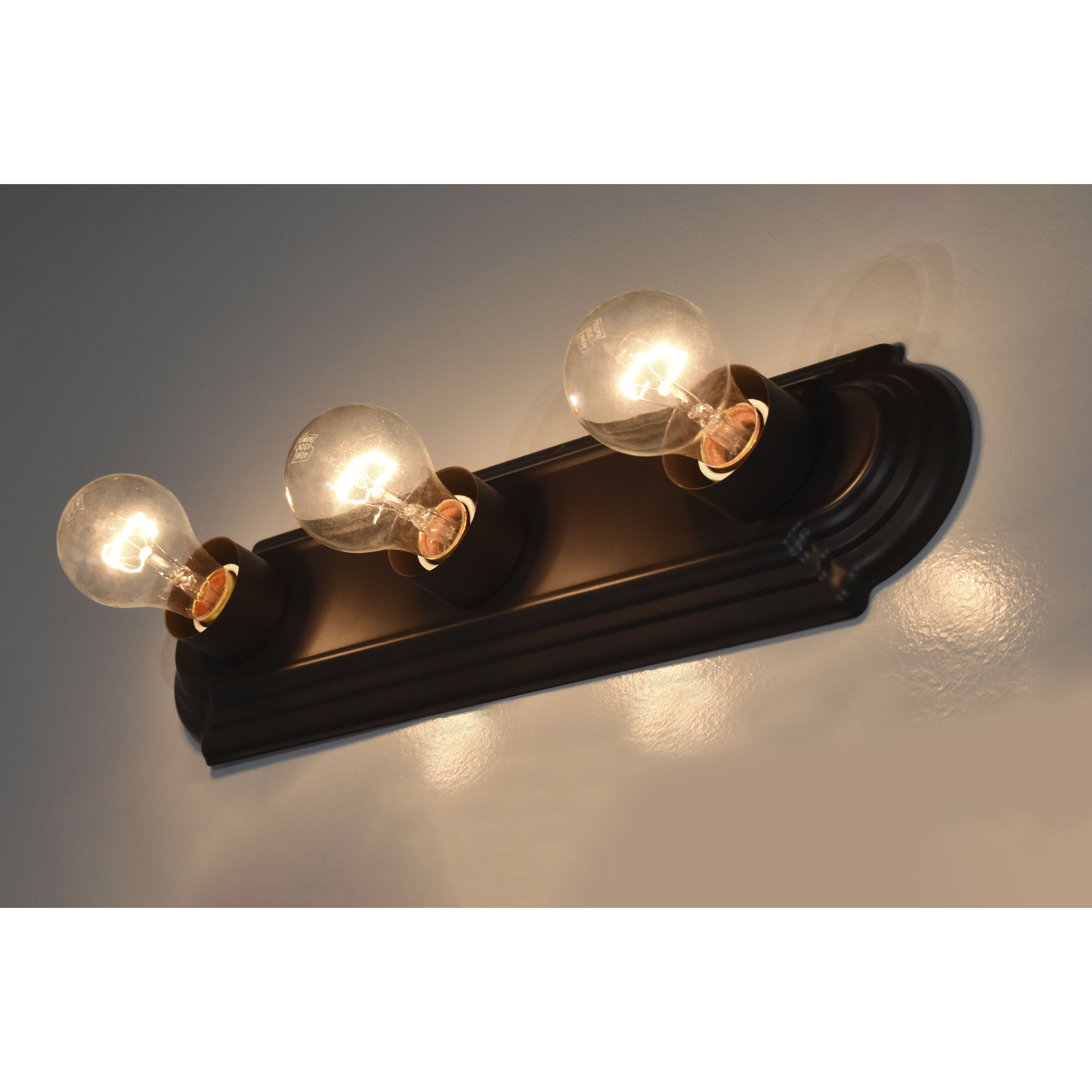 Essentials - 712x 3 Light 18 inch Oil Rubbed Bronze Bath Light Wall Light