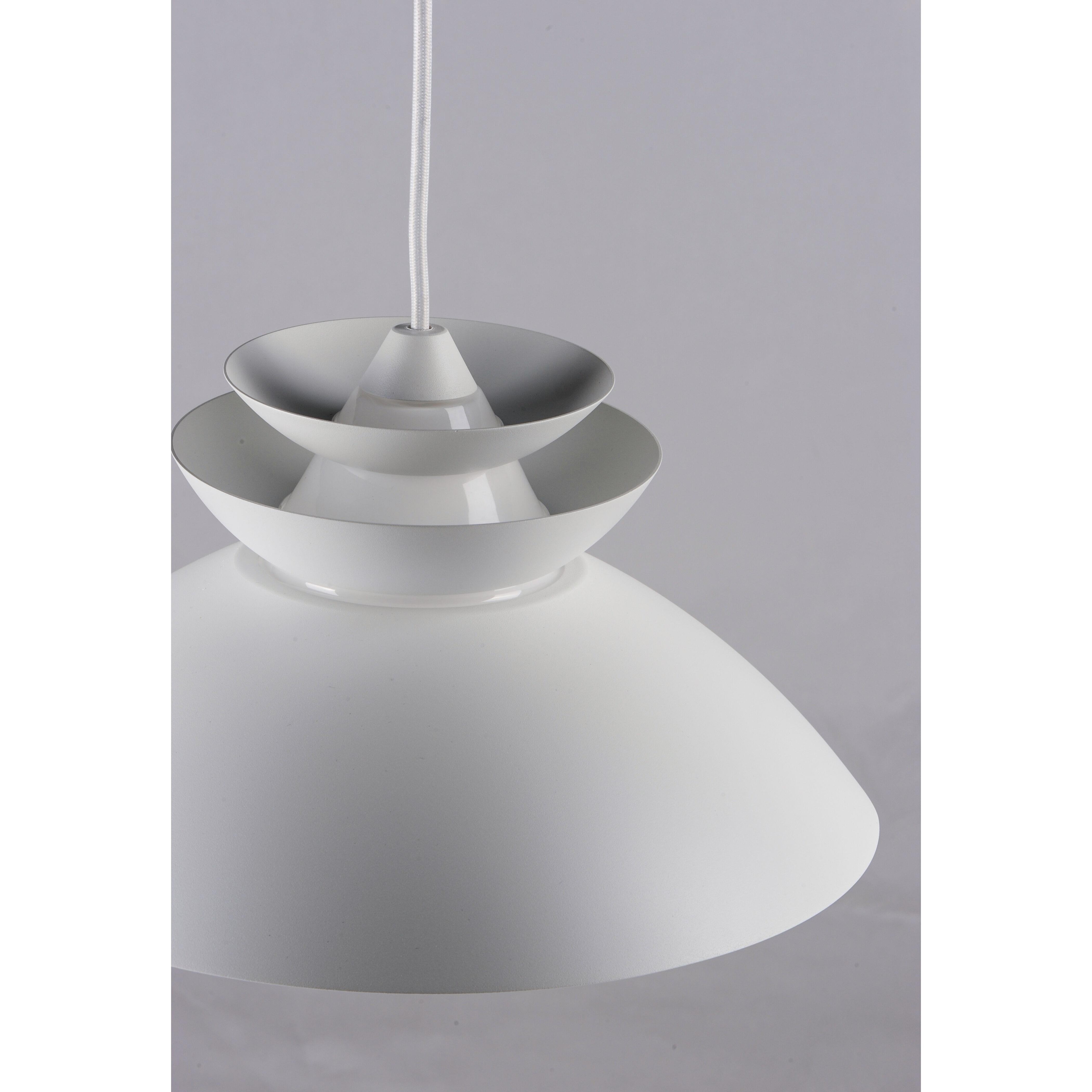 Nordic 1 Light 14 inch White Single Pendant Ceiling Light 
