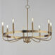Frankie 8 Light 29 inch Heritage Single-Tier Chandelier Ceiling Light