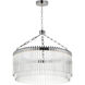 Jolie LED 24 inch Polished Nickel Single Pendant Ceiling Light