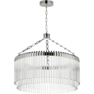 Jolie LED 24 inch Polished Nickel Single Pendant Ceiling Light