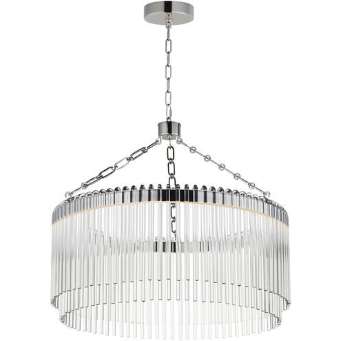 Jolie LED 24 inch Polished Nickel Single Pendant Ceiling Light