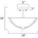Rocco 3 Light 14 inch Polished Chrome Semi-Flush Mount Ceiling Light