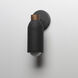 Pompeii 1 Light 5 inch Lava and Black Wall Sconce Wall Light