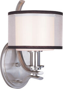 Orion 1 Light 7 inch Satin Nickel Wall Sconce Wall Light