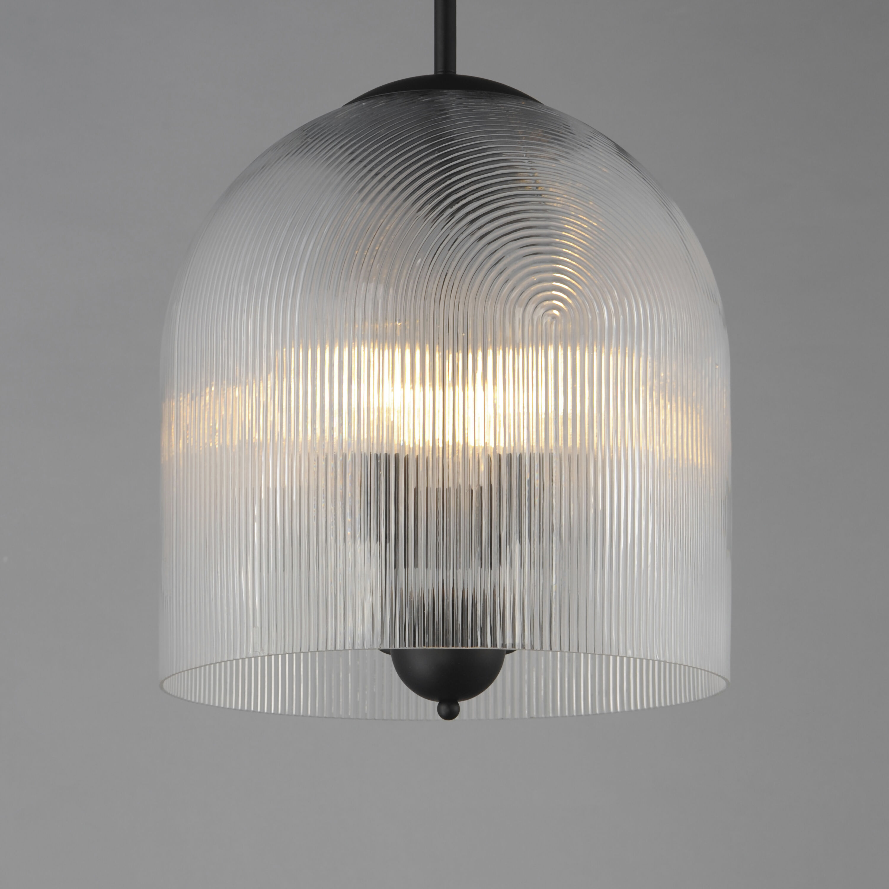 Dune 4 Light 15.75 inch Black Single Pendant Ceiling Light