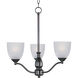Stefan 3 Light 21 inch Oil Rubbed Bronze Single-Tier Chandelier Ceiling Light