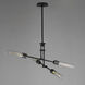 Equilibrium LED 36 inch Black Single Pendant Ceiling Light
