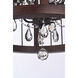 Miranda 6 Light 20 inch Antique Pecan and Bay Single Pendant Ceiling Light