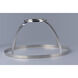 Retro Polished Nickel Pendant Accessory