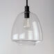 Babylon 1 Light 11.5 inch Black Single Pendant Ceiling Light