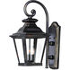 Knoxville 3 Light 22.5 inch Bronze Outdoor Wall Mount