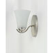 Vital 1 Light 7.5 inch Satin Nickel Bath Vanity Wall Light