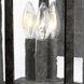 Santa Barbara DC 3 Light 16 inch Sienna Outdoor Wall Mount