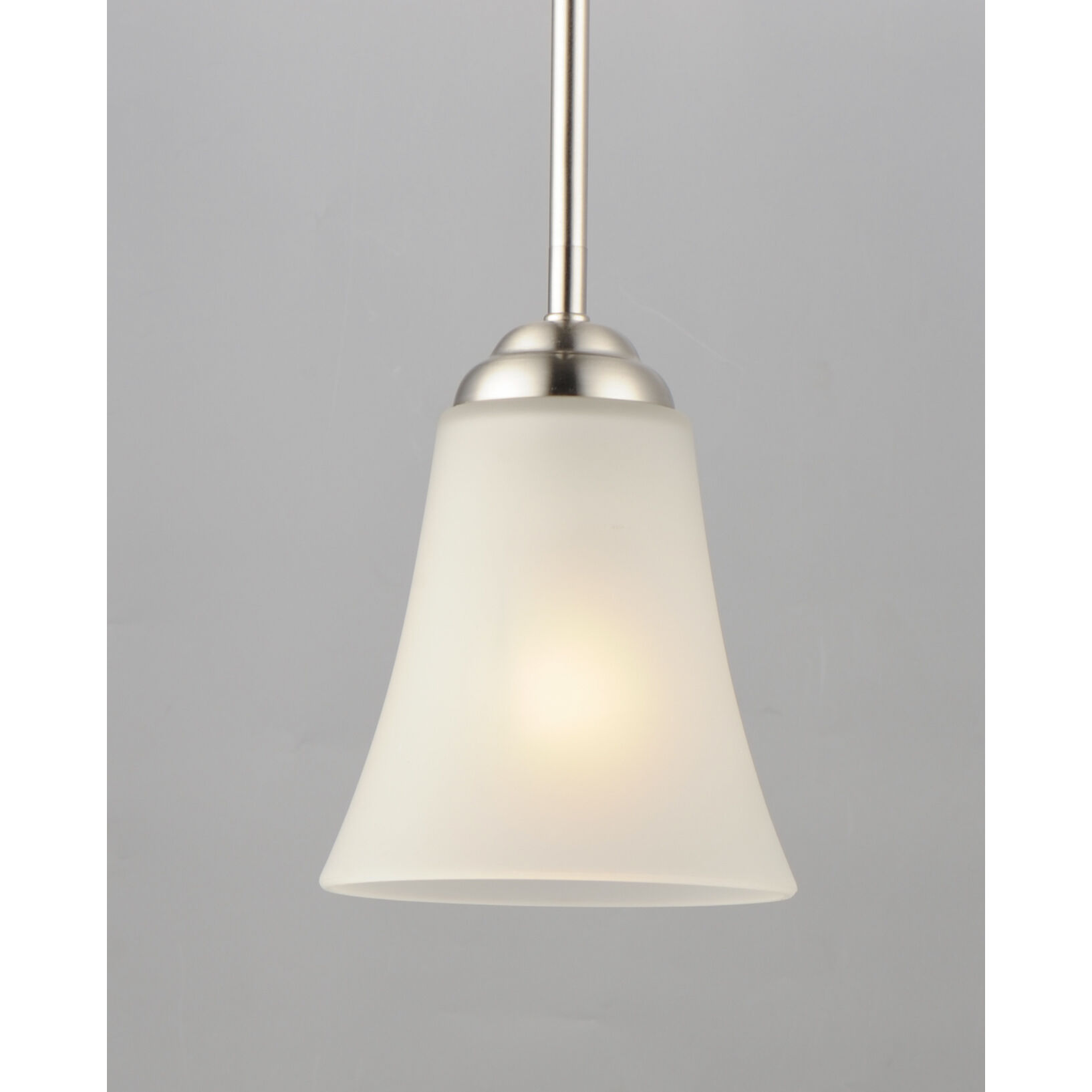Vital 1 Light 6 inch Satin Nickel Mini Pendant Ceiling Light