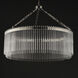 Jolie LED 34 inch Polished Nickel Chandelier Ceiling Light