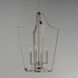 Arden 4 Light 16 inch Satin Nickel Entry Foyer Pendant Ceiling Light