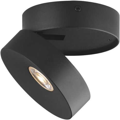 Swinger LED 5 inch Black Flush Mount Ceiling Light
