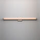 Rail LED 30 inch Satin Nickel Bath Vanity Wall Light