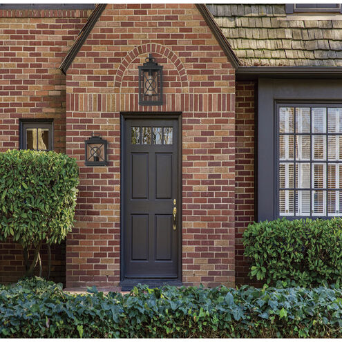 Yorktown VX 1 Light 12.25 inch Black and Aged Copper Outdoor Wall Mount