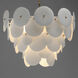 Isla 5 Light 23.25 inch Natural Aged Brass Chandelier Ceiling Light