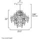 Comet LED 25.5 inch Polished Chrome Single Pendant Ceiling Light