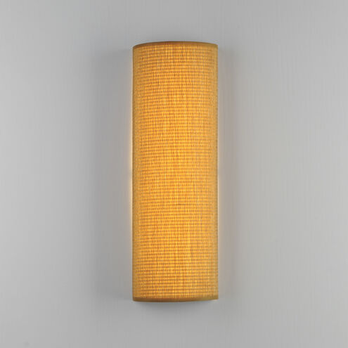 Prime LED 6 inch Grasscloth ADA Wall Sconce Wall Light