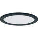 Wafer LED 5.5 inch Black Flush Mount Ceiling Light