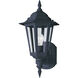 Builder Cast 1 Light 17 inch Black Outdoor Wall Mount