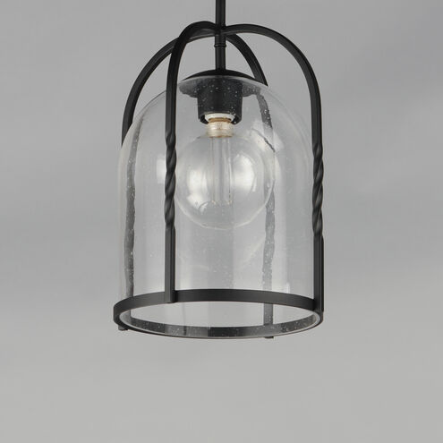 Foundry 1 Light 11 inch Black Outdoor Pendant