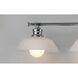 Willowbrook 4 Light 42.25 inch Polished Chrome Wall Sconce Wall Light