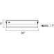 CounterMax MX-X12 120 Xenon 30 inch White Under Cabinet Kit