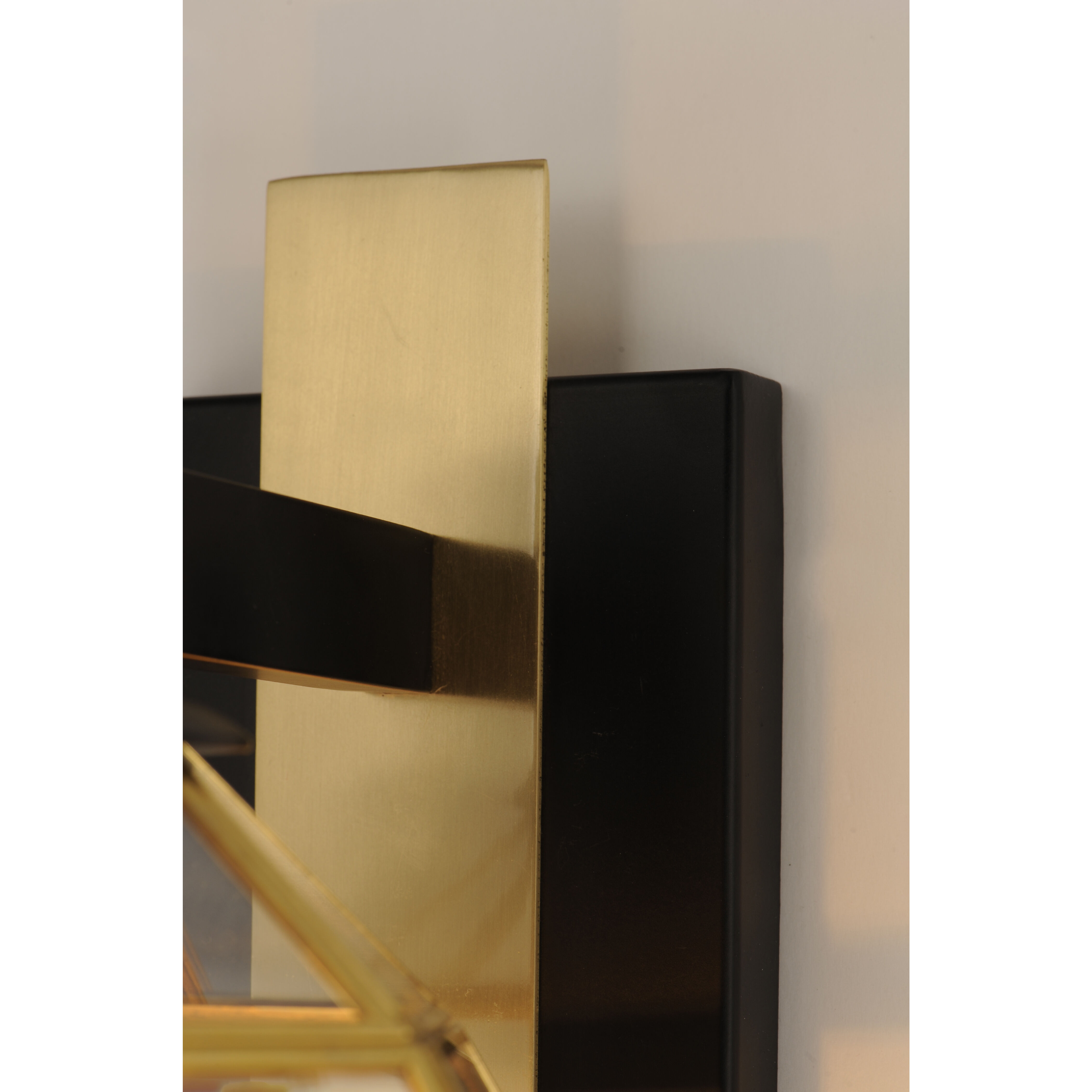 Heirloom 1 Light 10.75 inch Black/Burnished Brass Outdoor Wall Mount