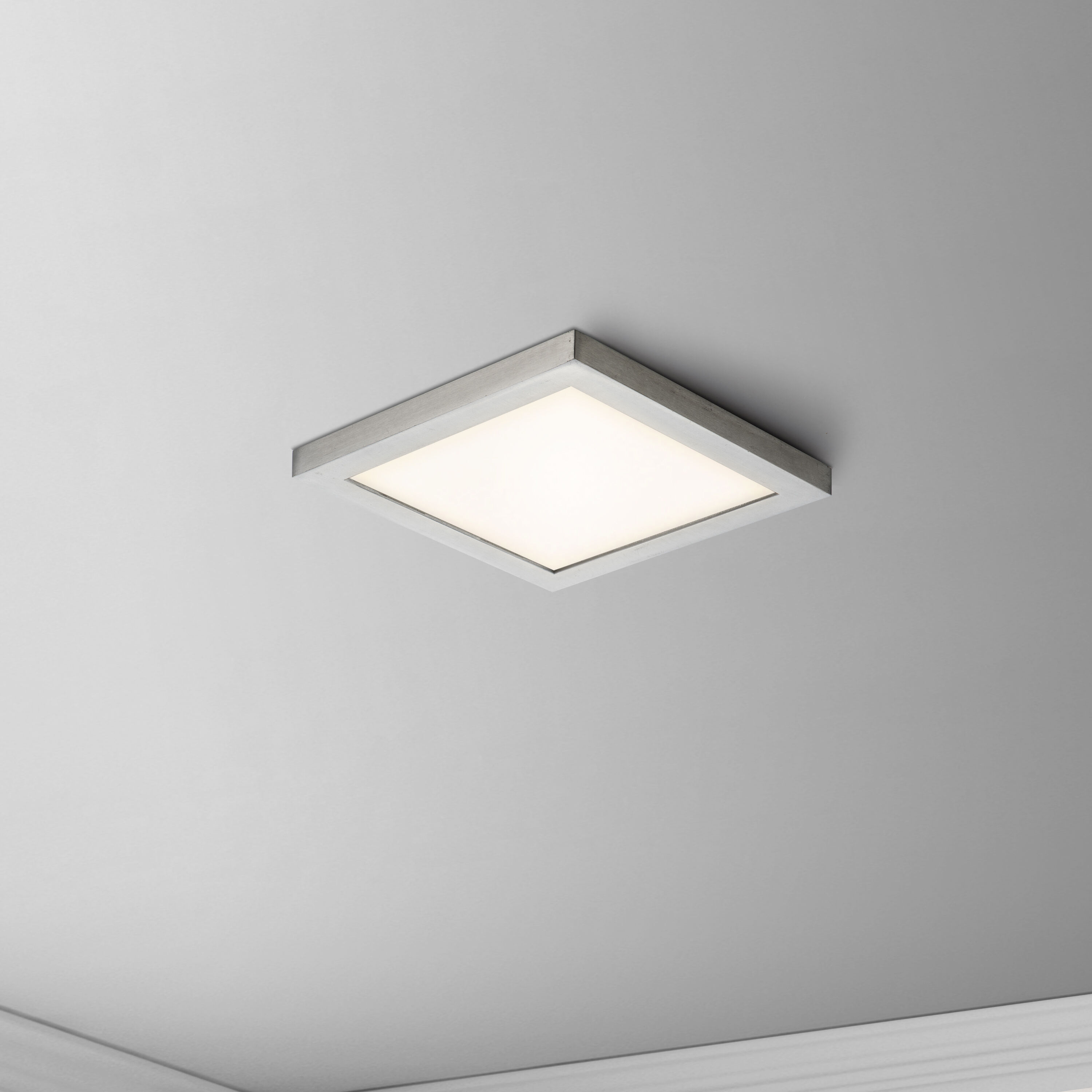 Chip LED 5 inch Satin Nickel Flush Mount Ceiling Light