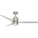 Falcon 52 inch Satin Nickel Indoor Ceiling Fan