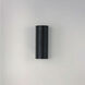 Outpost LED 15 inch Black Outdoor Wall Mount