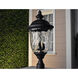 Carriage House VX 3 Light 27 inch Oriental Bronze Outdoor Pole/Post Lantern