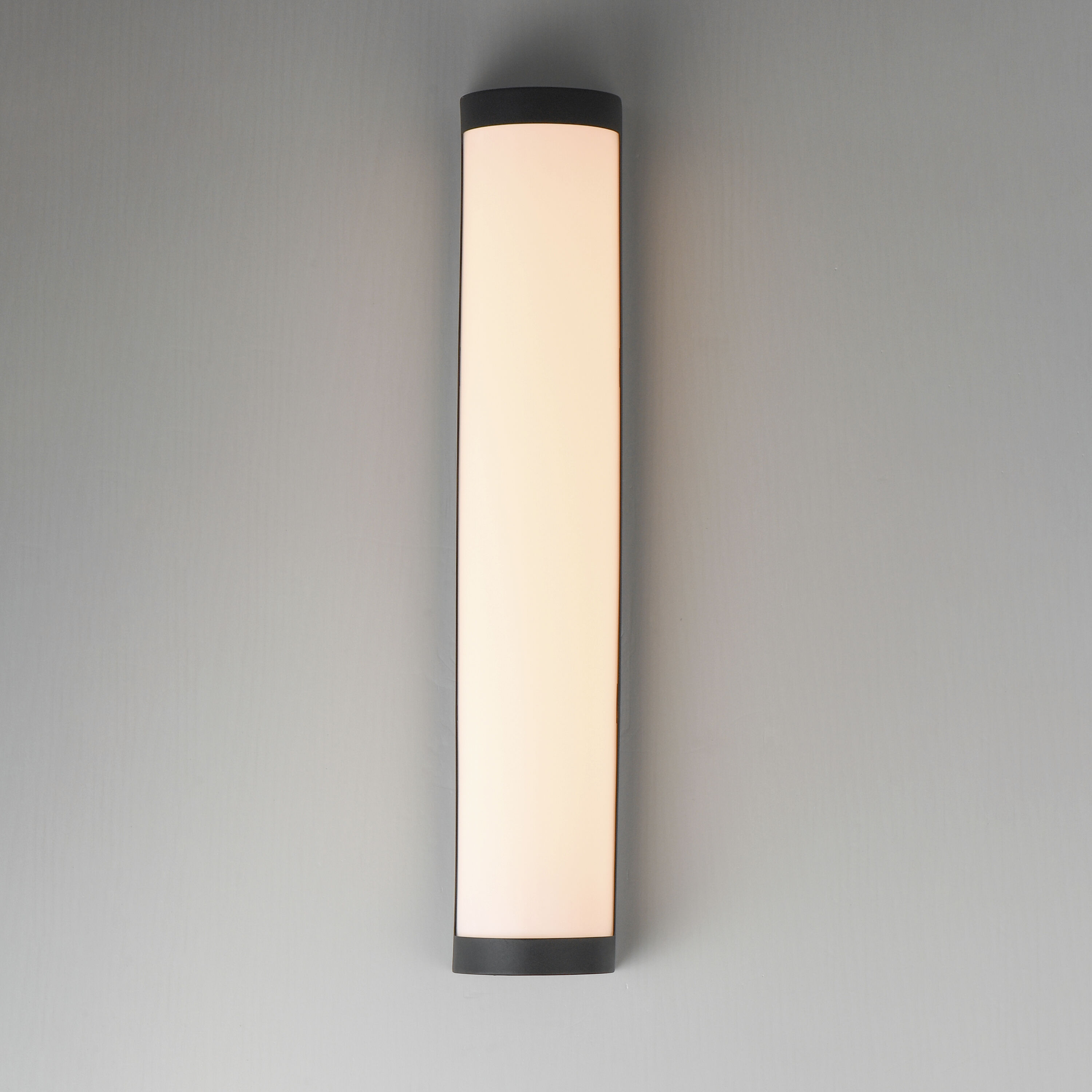 Halfpipe LED 26 inch Black Outdoor Wall Mount