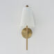 Valette 1 Light 6.75 inch Natural Aged Brass Wall Sconce Wall Light
