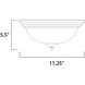 Taylor 2 Light 11.25 inch Textured Black Flush Mount Ceiling Light