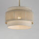 Seacliff 1 Light 14 inch Natural Aged Brass Single Pendant Ceiling Light