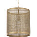 Hatcher 1 Light 15 inch Gold Single Pendant Ceiling Light