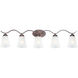 Vital 5 Light 41 inch Oil Rubbed Bronze Bath Vanity Wall Light